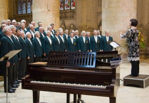 Picture of choirs in concert