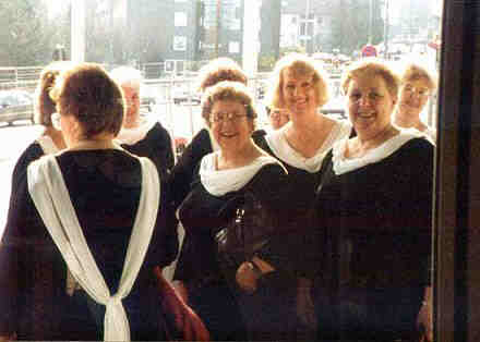 Picture of ladies from the choir