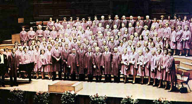 Picture of Choir at Glasgow City Hall, 25th Anniversary