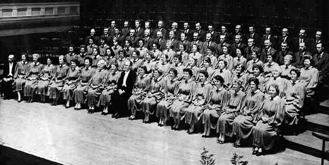 Picture of Choir from 1961