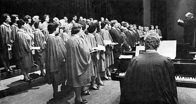 Picture of Choir at Remscheidt, Germany