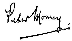 Peter Mooney's Signature